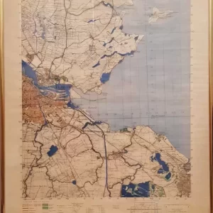 Staff map WWII environment Amsterdam