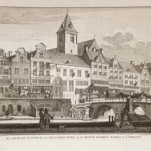 Het Burger weeshuis aan de Oude Gracht te Utrecht