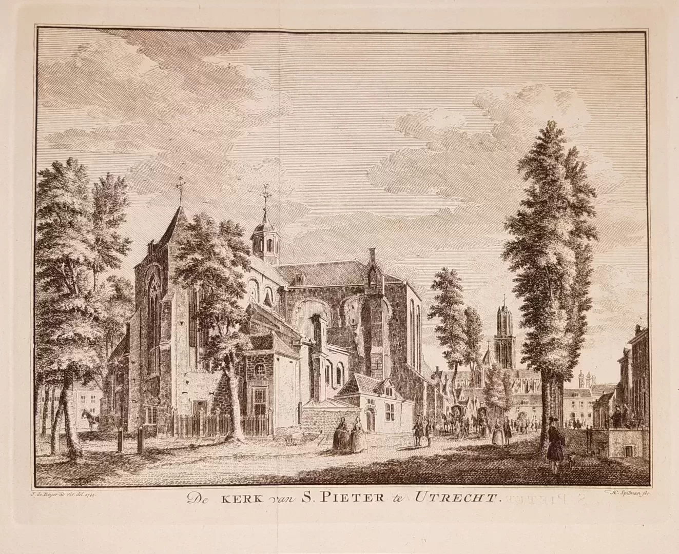 The church of S. Peter in Utrecht
