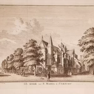 De kerk van S. Maria te Utrecht