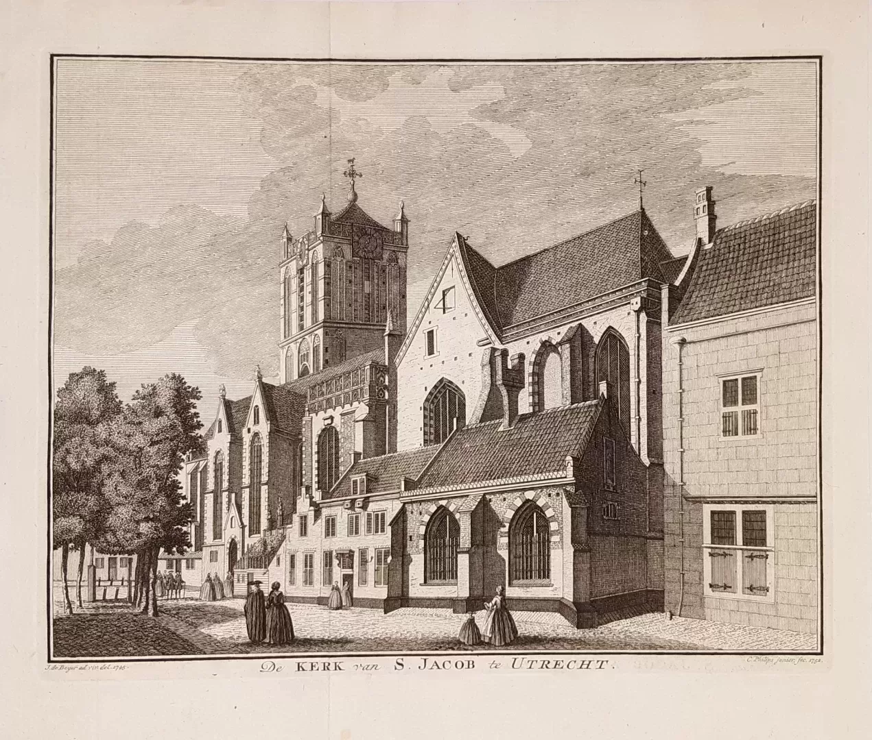 The church of S. Jacob in Utrecht