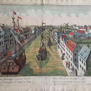 Vue de la Porte de Kettel à Delft