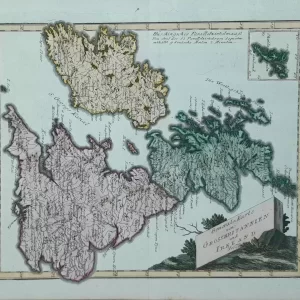 Karte von Grossbritannien und Ireland