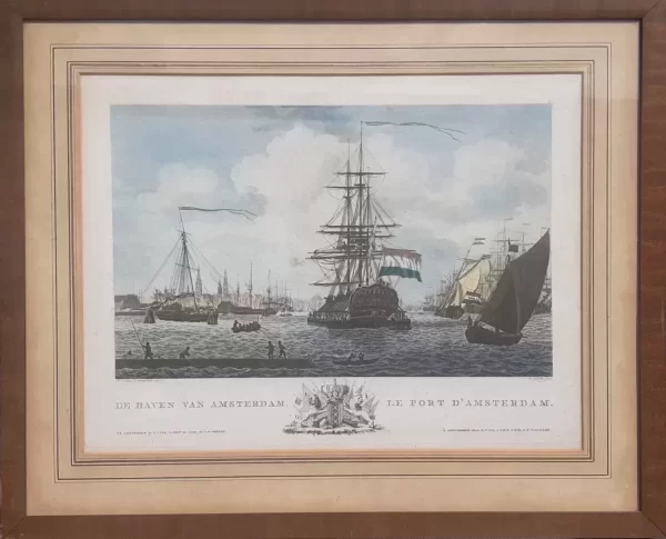 Der Hafen von Amsterdam