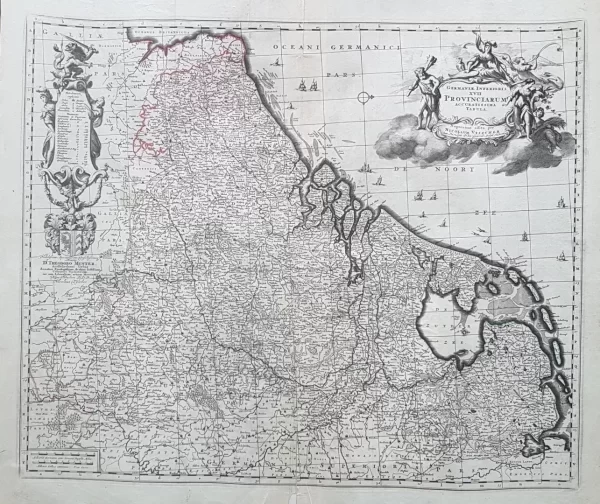 Germaniae Inferioris XVII Provinciarum Accuratissima Tabula