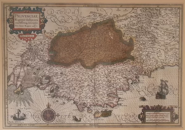 Provinciae Regionis Galliae, vera exactissima descriptio