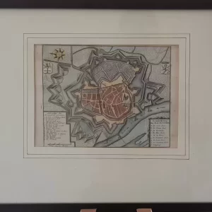 Grondteekening der stad Zutphen