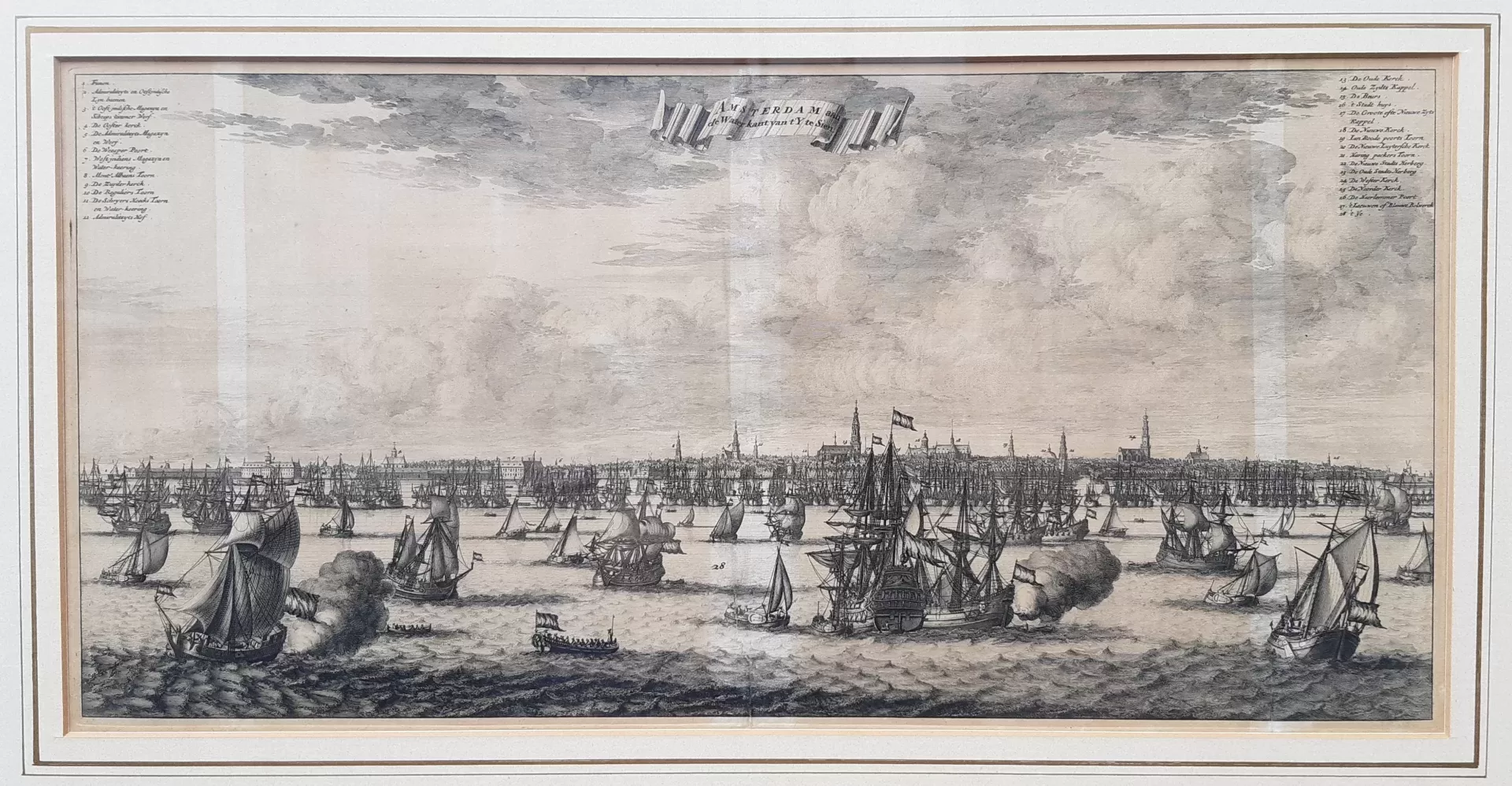 Amsterdam aan de Waterkant van 't Y te Sien