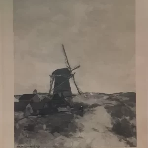 Molen aan een vaart