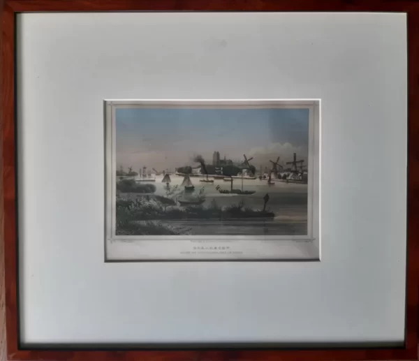 DORDRECHT Blick von der anderen Seite des Flusses