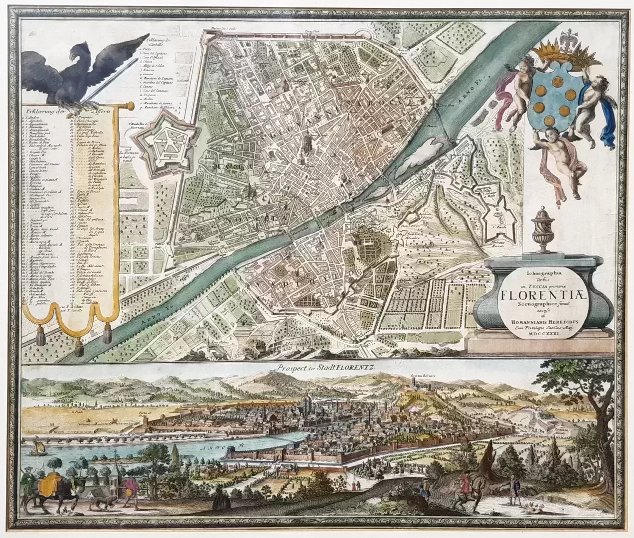 Ichnographia Urbis in Tuscia primariae Florentiae
