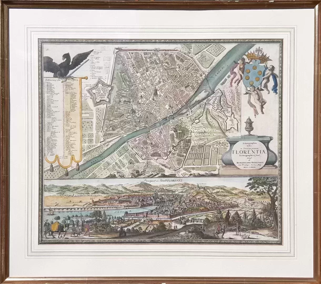 Ichnographia Urbis in Tuscia primariae Florentiae - Afbeelding 2