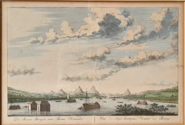 De Seeven Bergen van Bonn Komende / Vue de Seven Berege Venent de Bonne