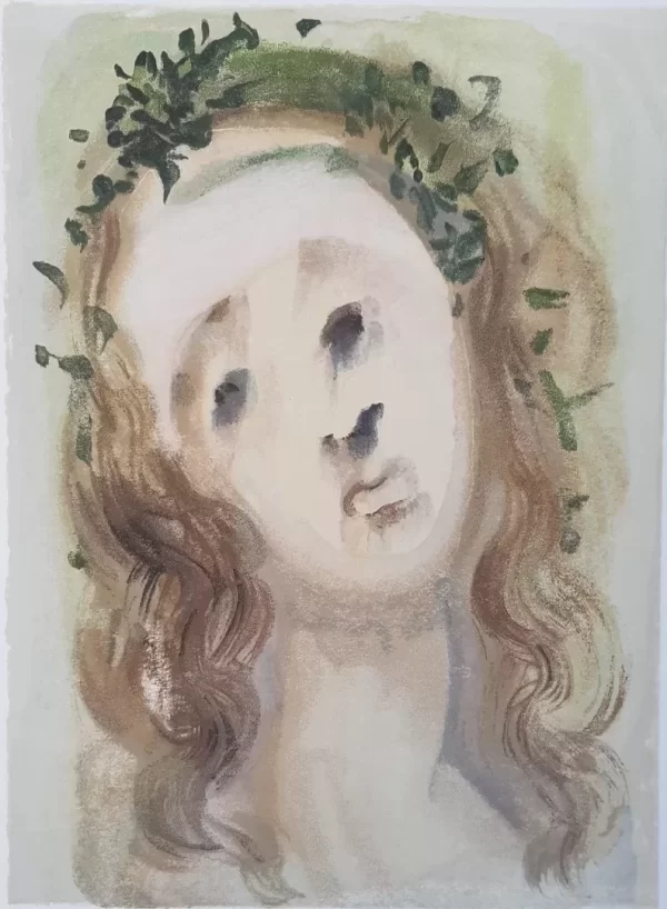 Le Visage de Virgile ou Notre Dame de l'Annonciation - Divine comédie - Le purgatoire - Chant 10