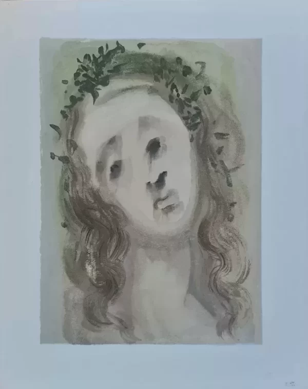 Le Visage de Virgile ou Notre Dame de l'Annonciation - Divine comédie - Le purgatoire - Chant 10 - Image 2