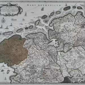 Tabula Frisiae, Groningae et Territorii Emdensis