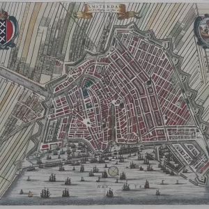 Amsterdam with d'uytlegging van 't Jaer 1613