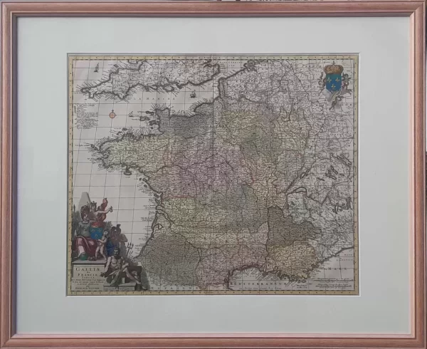 Galliae feu Franciae Tabula – Bild 2