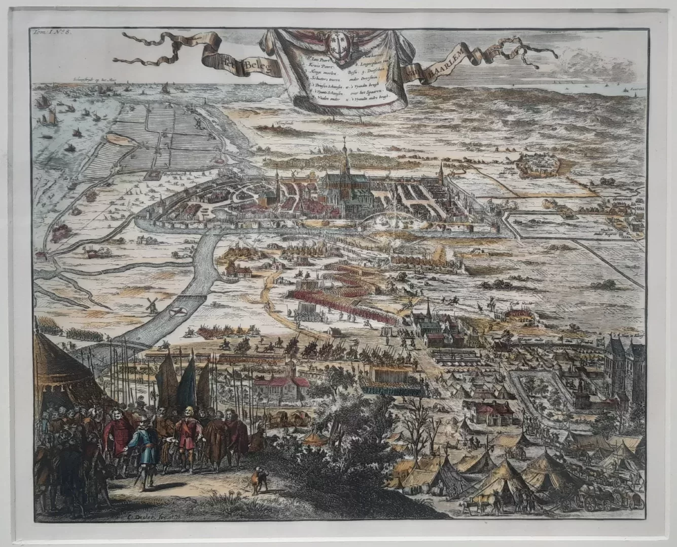 The Siege of Haarlem - vintage