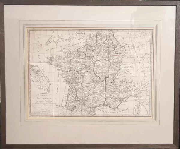 Charte von Frankreich nach der neuesten Eintheilung - Image 2