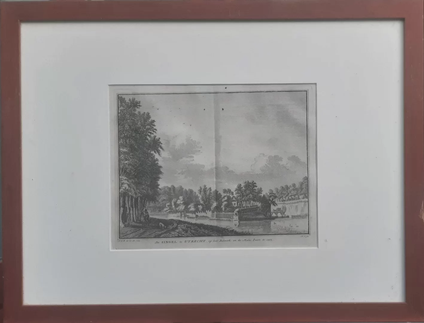 The Singel in Utrecht from the Bolwerk and the Malie Gate - Image 2