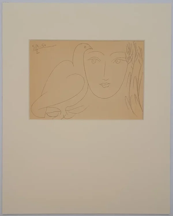Pablo Picasso, le Visage de la Paix. No.2
