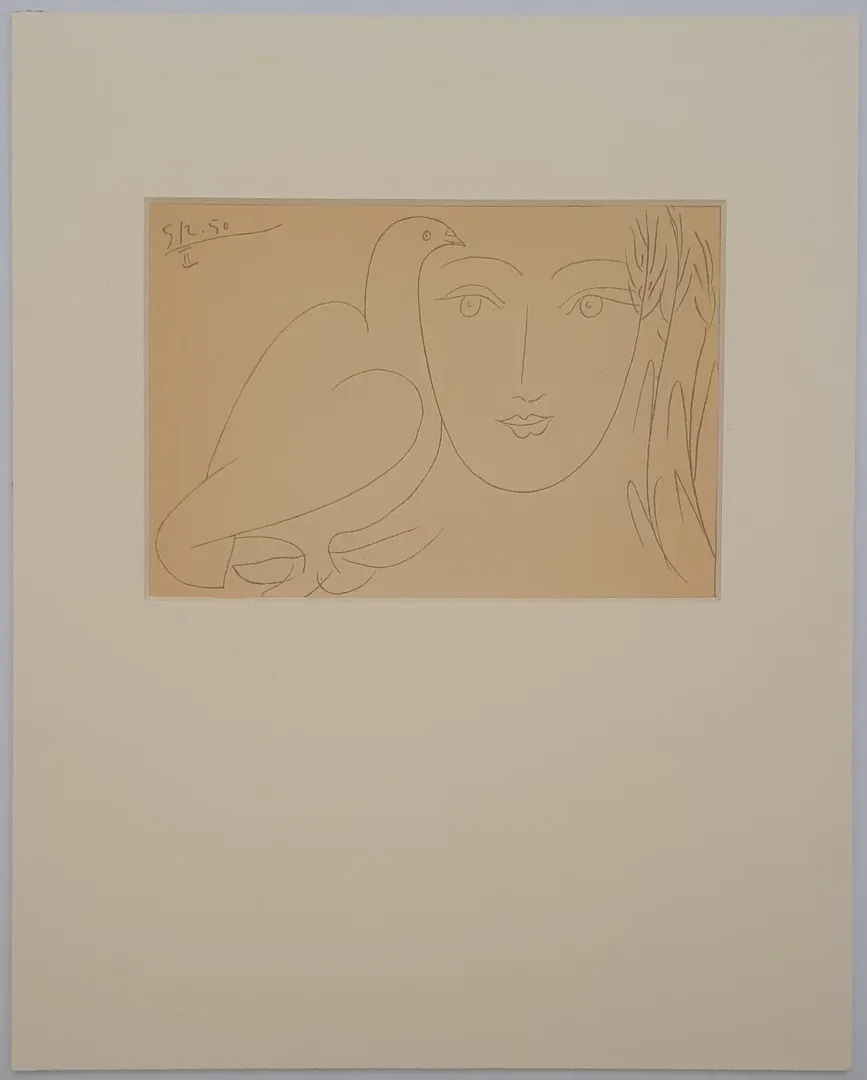 Pablo Picasso, le Visage de la Paix. No.2