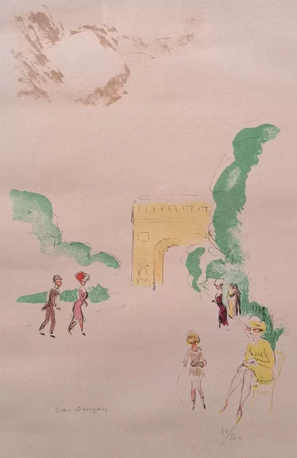 litho Kees van Dongen