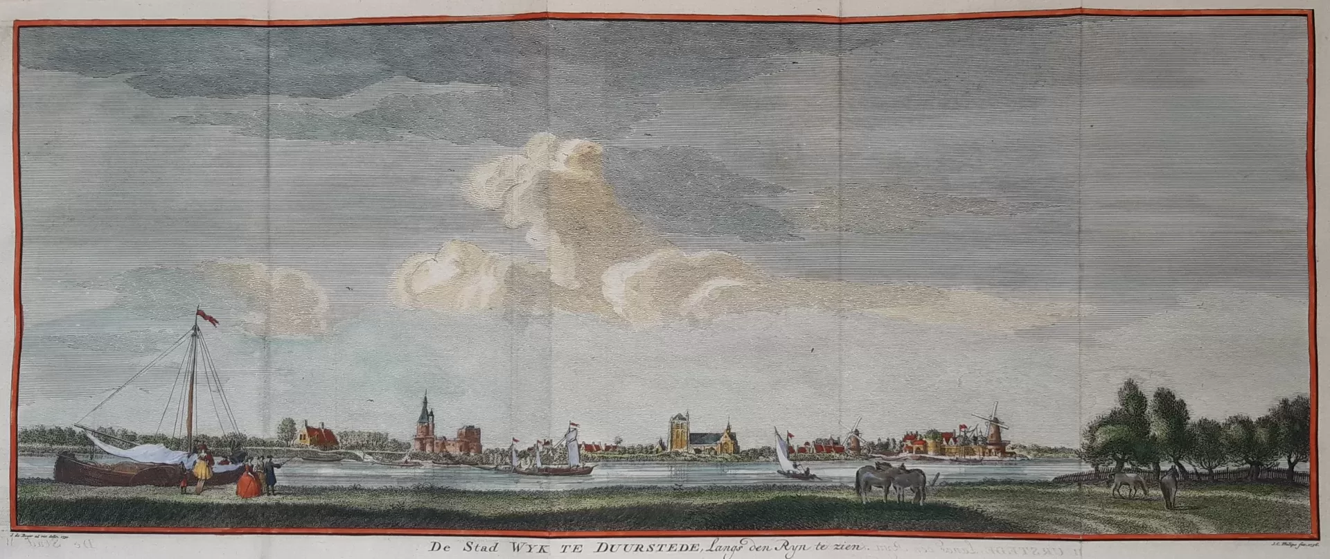 Isaak Tirion, Jan de Beijer Caspar Philips, Jacobsz kopergravure